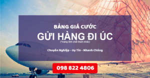 Bảng giá cước phí di úc - Bảng Giá Cước Gửi Hàng Đi Úc (Giảm 70%)