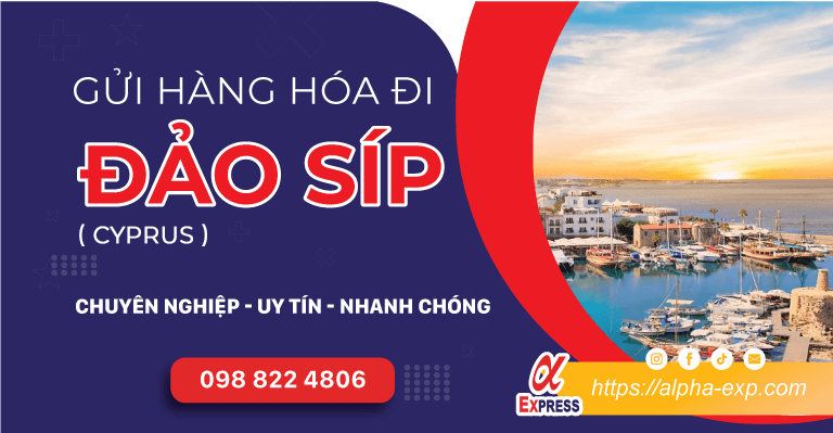 gửi hàng đi đảo síp