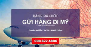 Bảng giá cước phí di mỹ - Bảng Giá Cước Gửi Hàng Đi Mỹ (Giảm 70%)