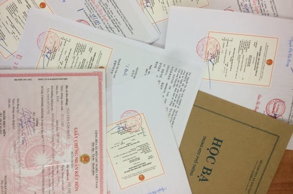 gửi hồ sơ giấy tờ đi Na uy