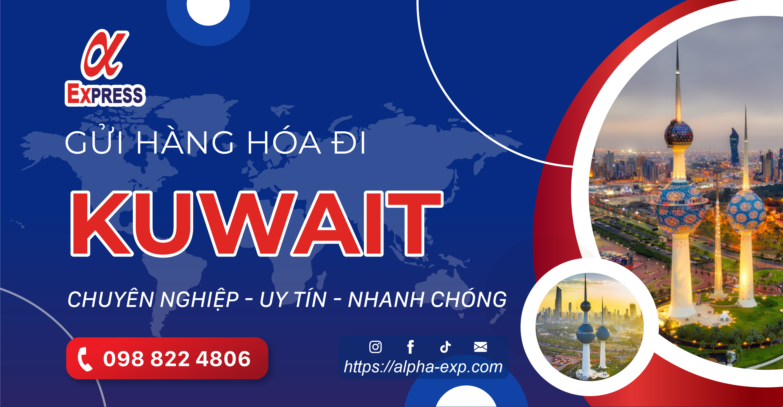 gửi hàng đi kuwait