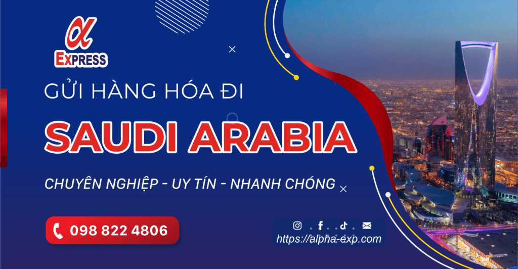 gửi hàng đi ả rập xê út