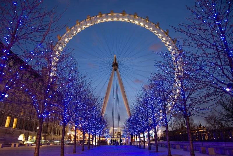 london eye - Những điểm đến thu hút du khách khi đến Anh quốc