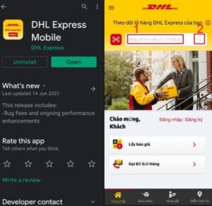 Tra cứu vận đơn DHL - Tra vận đơn