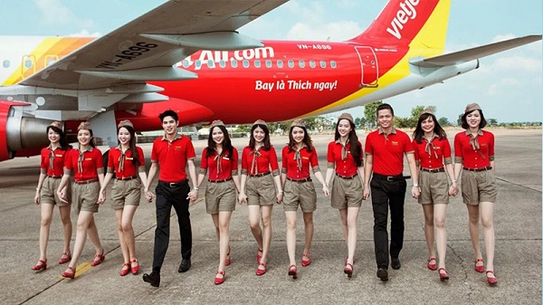 Hang hang khong Vietjet Air Các Hãng Hàng Không Ở Việt Nam Và Ưu Nhược Điểm 4 Hãng hàng không Vietjet Air