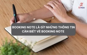 Booking note là gì?