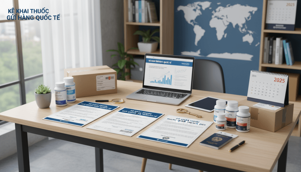 ke khai thuoc quoc te featured - Kê khai thuốc gửi hàng quốc tế: Bí kíp thông quan an toàn