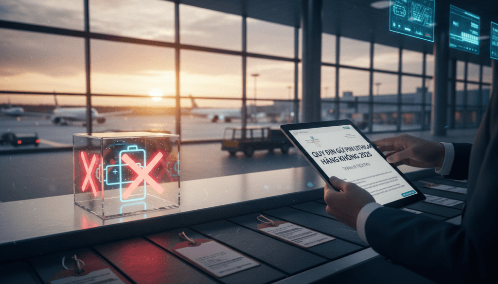 quy dinh gui pin lithium may bay featured - Quy định gửi pin Lithium hàng không: Tránh bị tịch thu