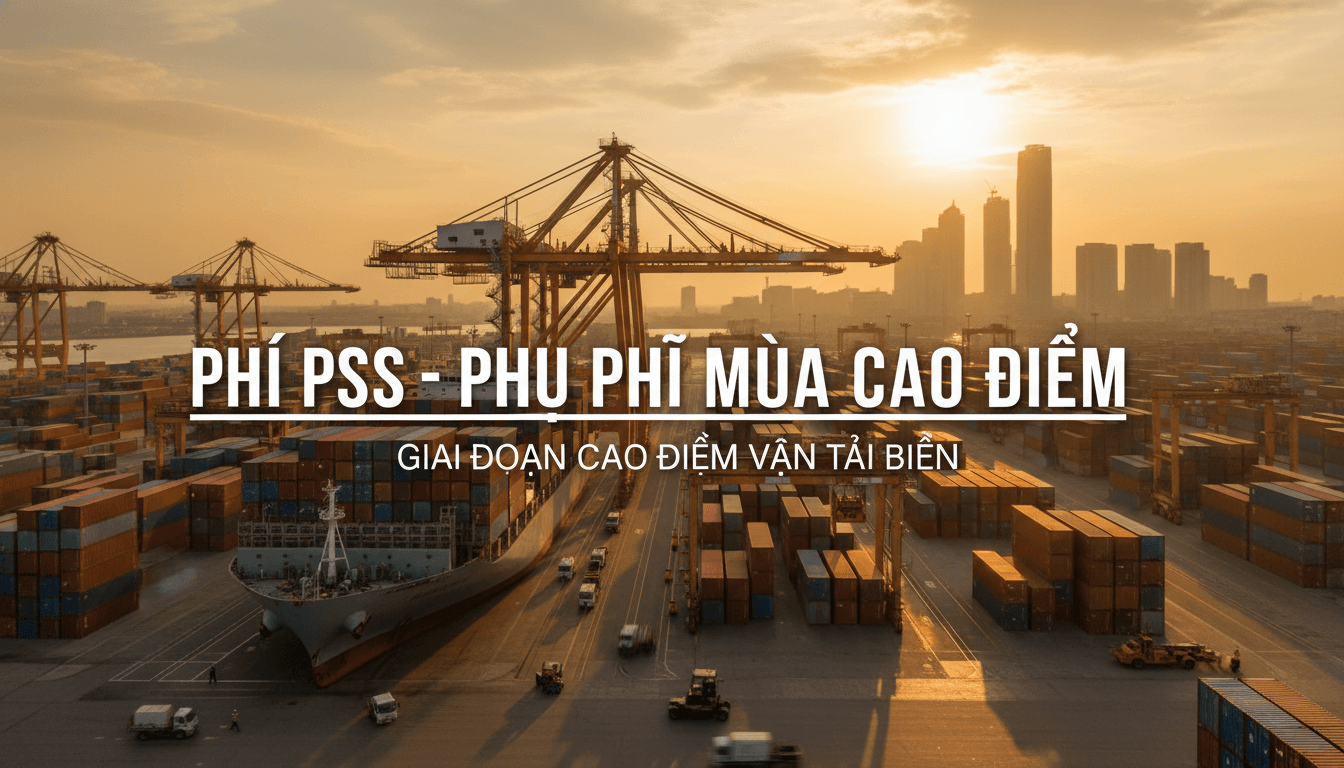 phi pss la gi peak season surcharge phu phi mua cao diem featured - "Phí PSS là gì" (Peak Season Surcharge - Phụ phí mùa cao điểm).