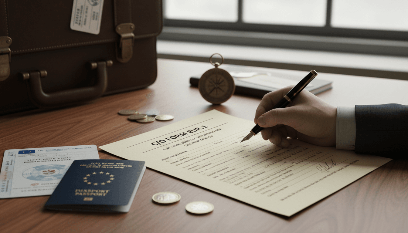 co form eur1 featured - C/O Form EUR.1 Là Gì? Bí Quyết Hưởng Thuế 0% Từ A-Z